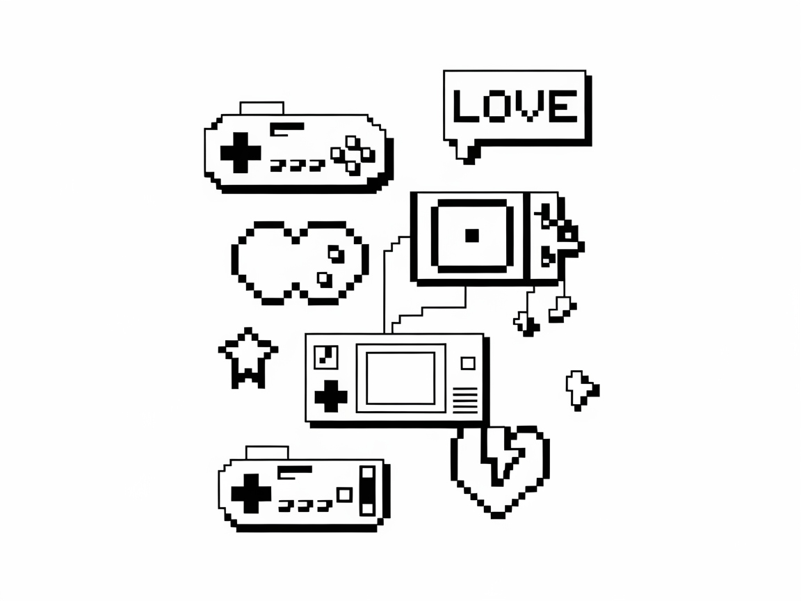 Pixel Art Gaming Nostalgia