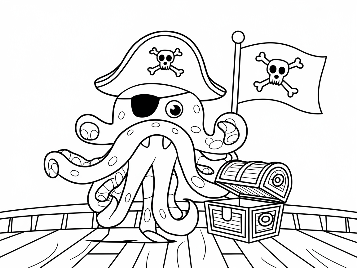 Set Sail with This Pirate Octopus Adventure