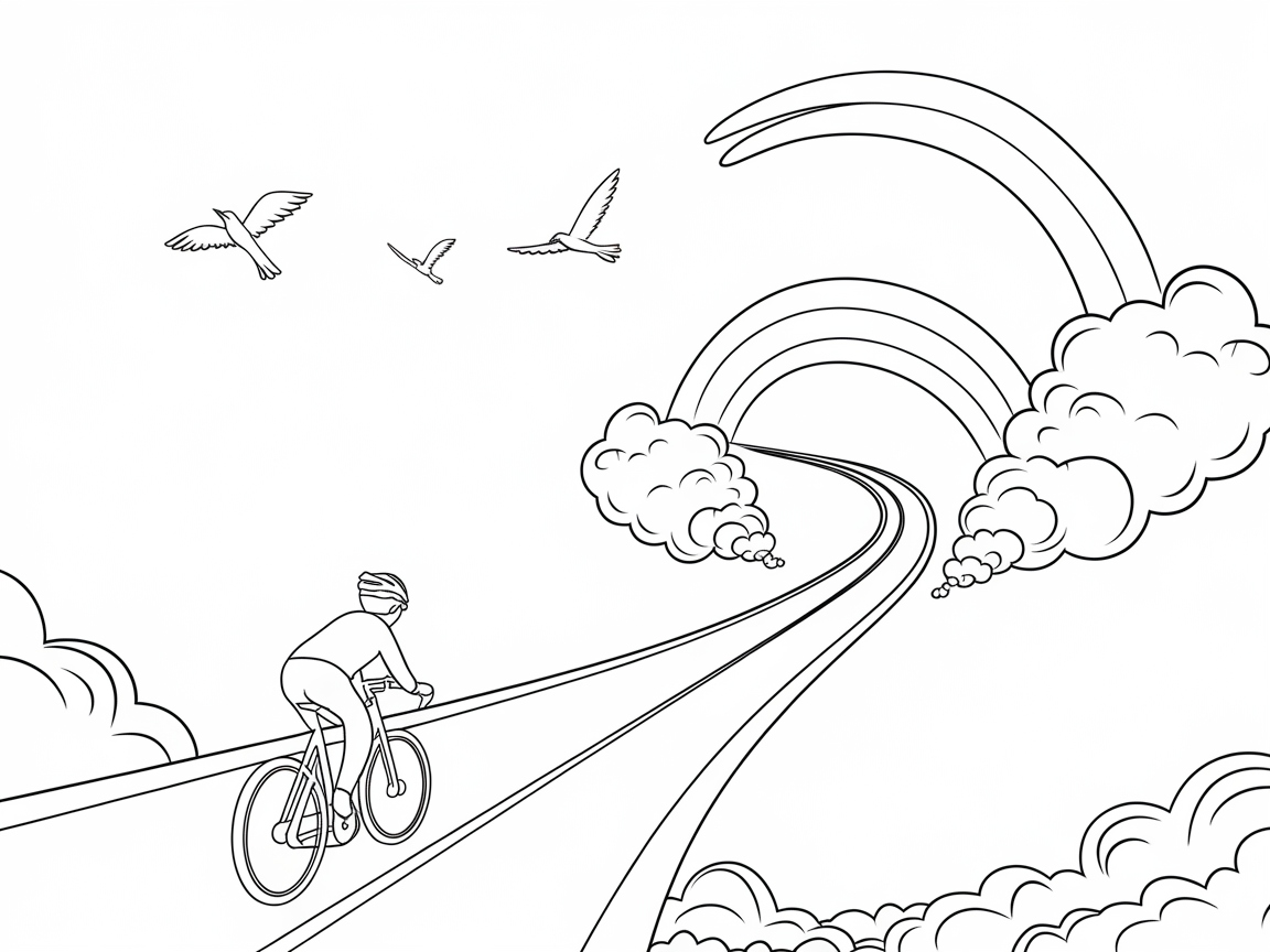 Pedal Through the Clouds on This Surreal Bike Ride