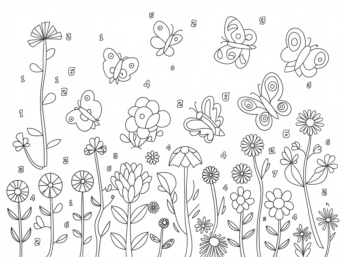 Flutter Through This Butterfly Meadow