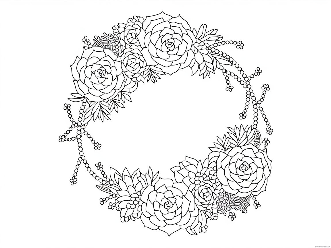 Craft a Succulent Wreath with This Detailed Design