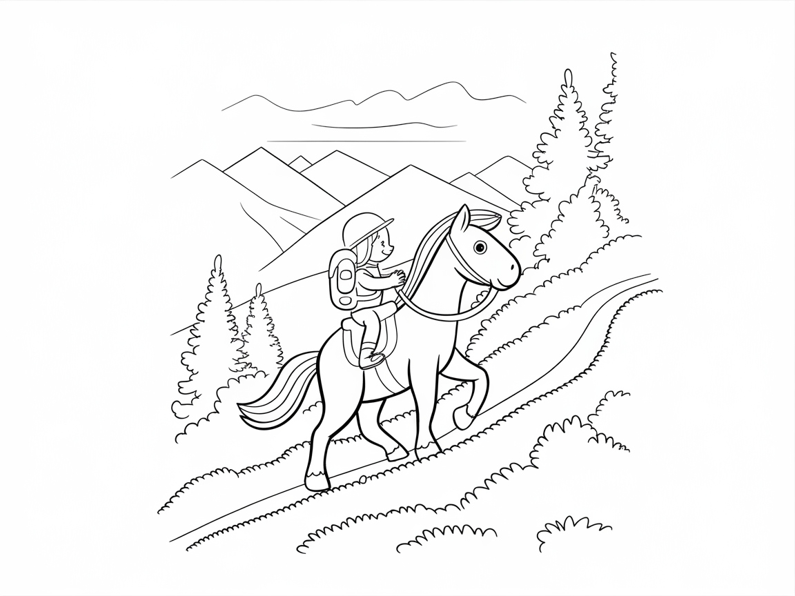 Adventure Awaits with This Mountain Trail Pony
