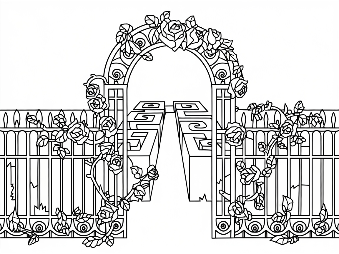 Enter the Secret Garden Through This Enchanted Gate