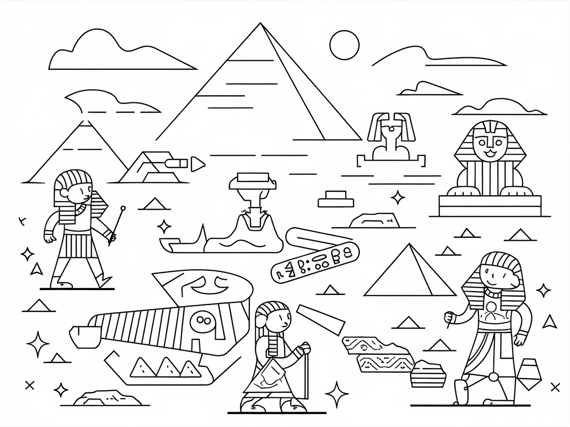 Explore Ancient Egypt with Pharaohs and Pyramids