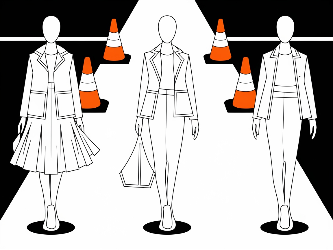 Step Onto the Runway With This Chic Fashion Page