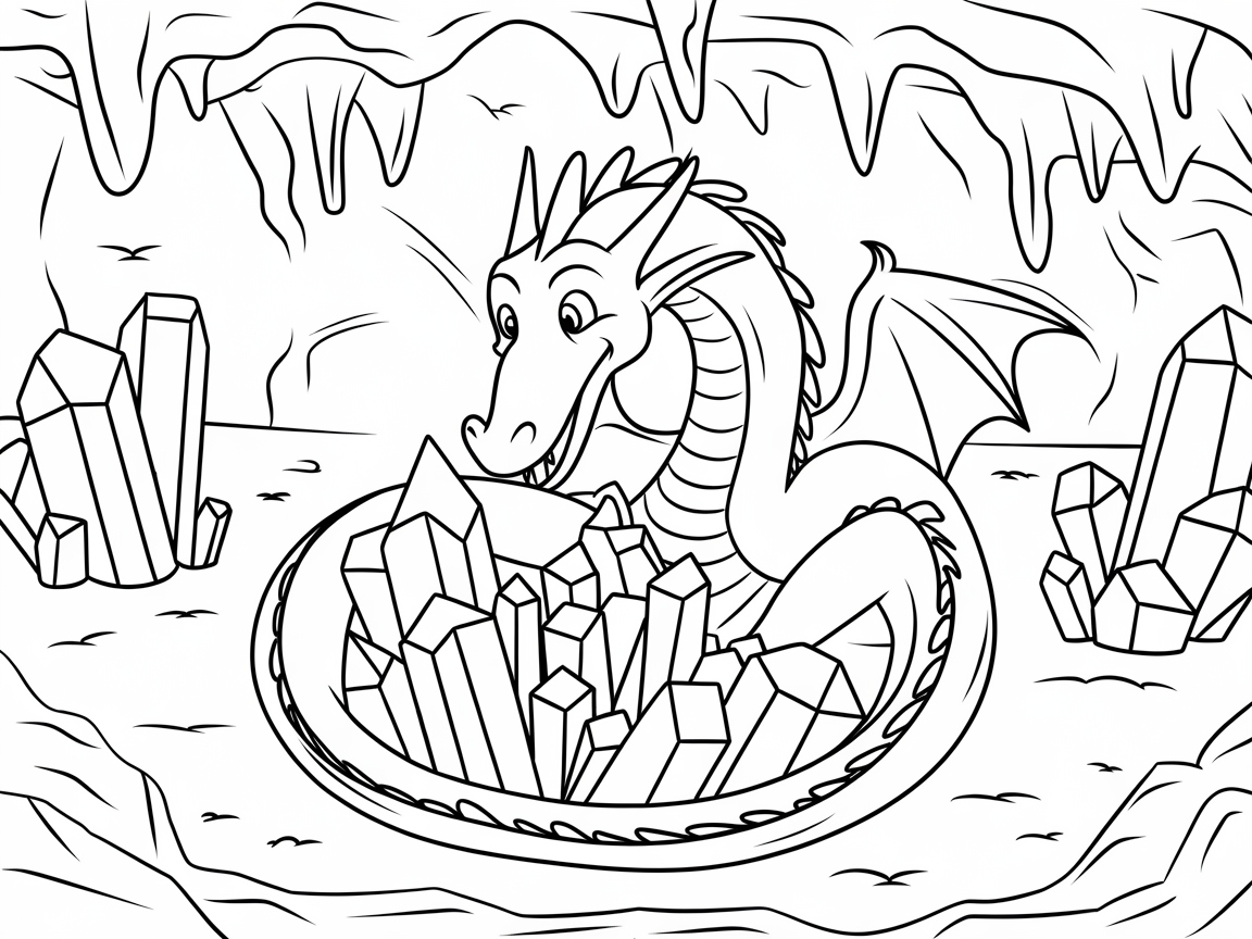 Magical Dragon and Crystal Cave Adventure