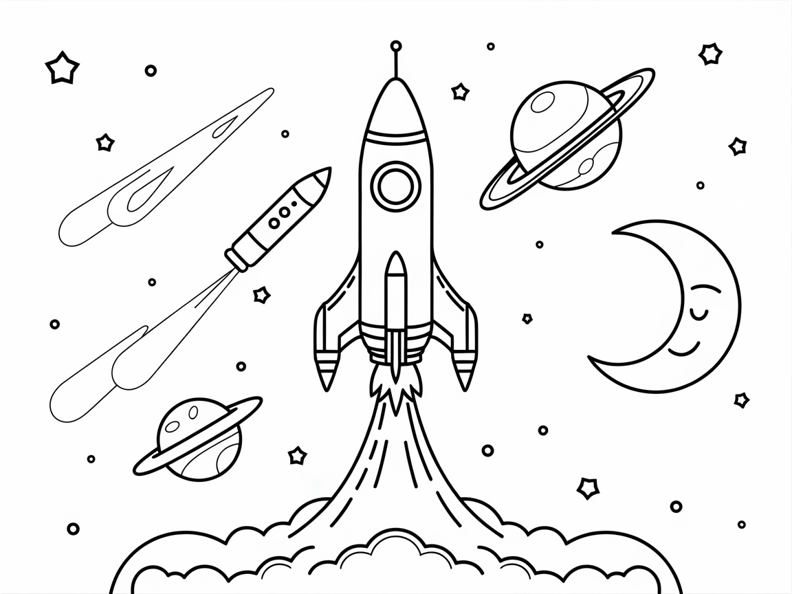 Blast Off into Space with This Rocket Adventure