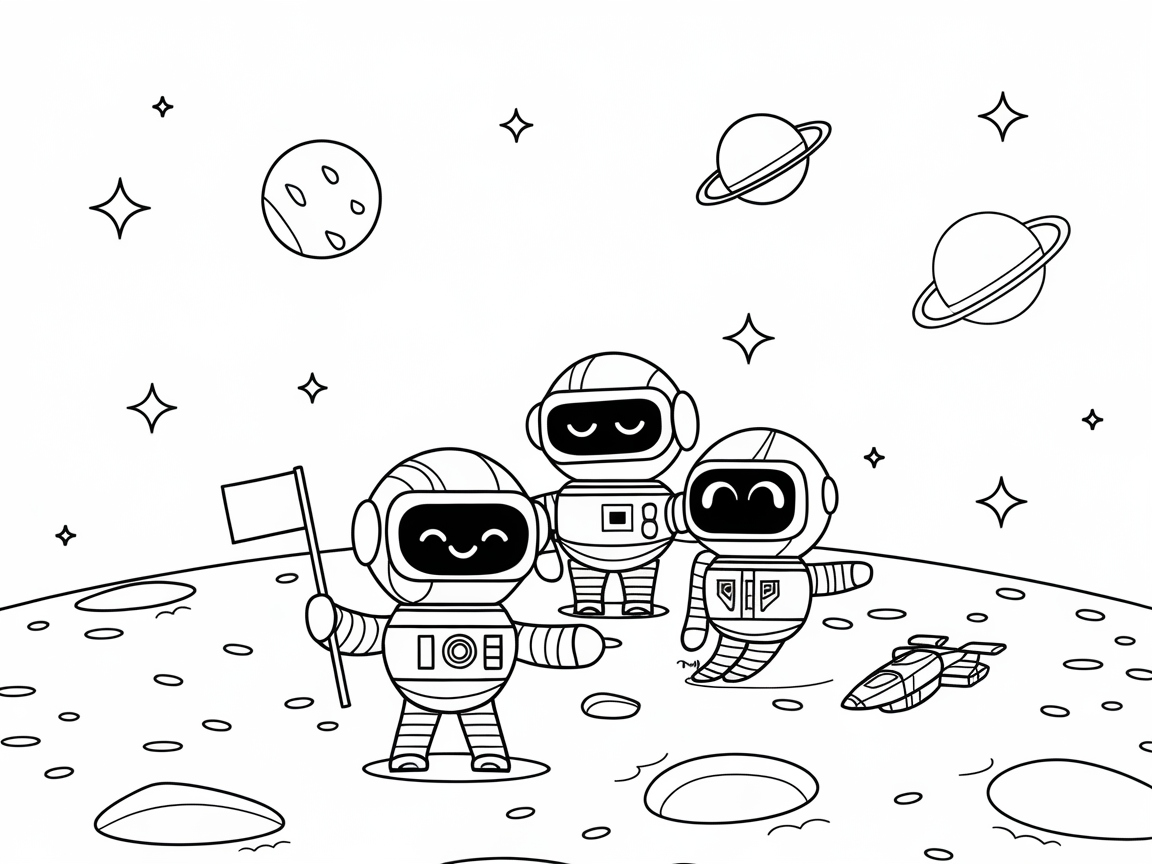 Embark on a Galactic Adventure with These Cosmonauts